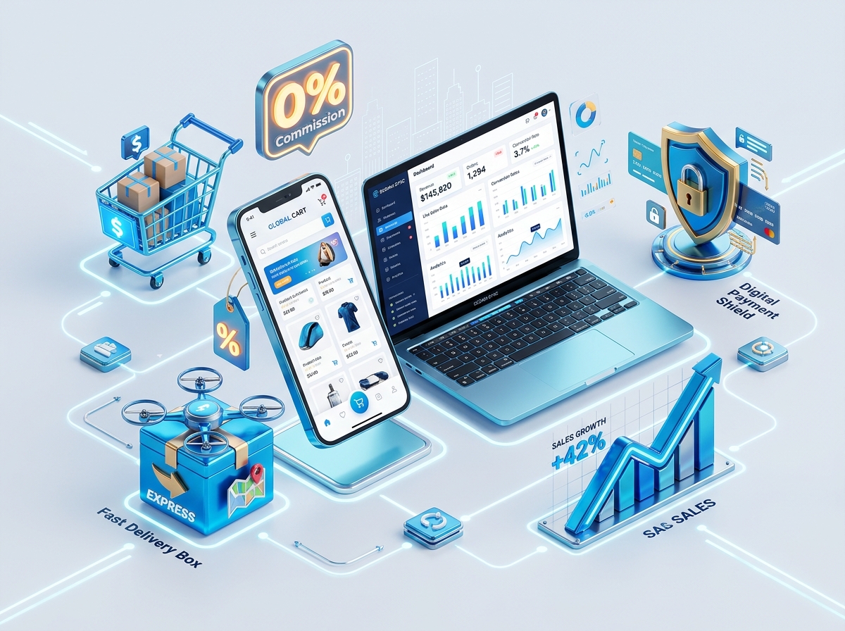 GCCAPP Platform Dashboard and Store Showcase